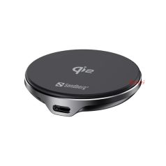 SANDBERG Mágnesen töltő, Wireless Charger Mag Qi2 15W