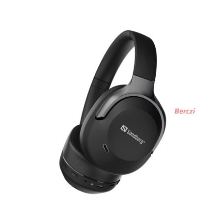 SANDBERG Headset, Wireless Travel Headset ANC+ENC
