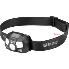 SANDBERG Fejlámpa, Headlamp 5in1 Recharge Sensor