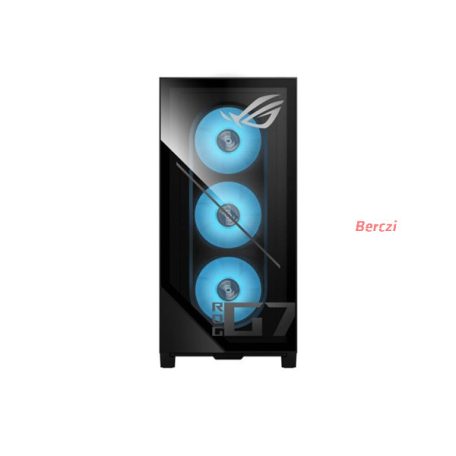 ASUS GAMER PC ROG G700TF-07265F231W, Ultra 7 265F, 32GB, 2TB M.2, NV RTX 5070 Ti 16GB, WIN11H, Fekete