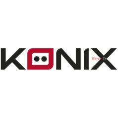   KONIX -  Nintendo Switch/PC LED Vezeték Nélküli kontroller, Átlátszó