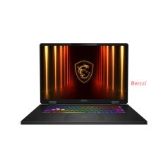   MSI Gaming NB Crosshair A18 HX A8WFKG 18" QHD+, Ryzen 9 8945HX, 32GB, 1TB, RTX 5060  8GB, NoOS, Fekete