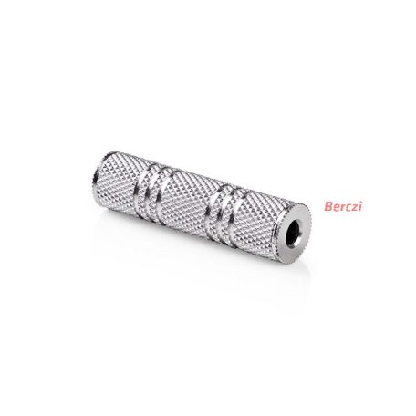Nedis CAGB22950ME 3,5mm sztereo jack toldó, aljzat - aljzat