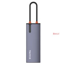   COLORWAY USB-elosztó (dokkolóállomás) CW-HUB03, USB-C 6-B-1 Type C PD 100W/USB3.0x3/USB2.0/RJ45