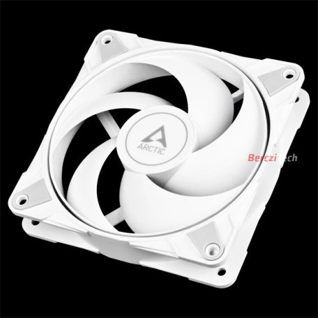 ARCTIC COOLING Rendszerhűtő Ventilátor P12 Max PWM Fehér, 12cm
