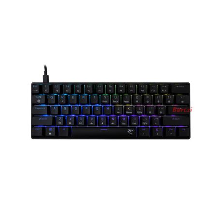 WHITE SHARK GK-004121B/BL-US SHINOBI-2/B-BL-US mech. bill. 61 kék gomb,fekete,angol