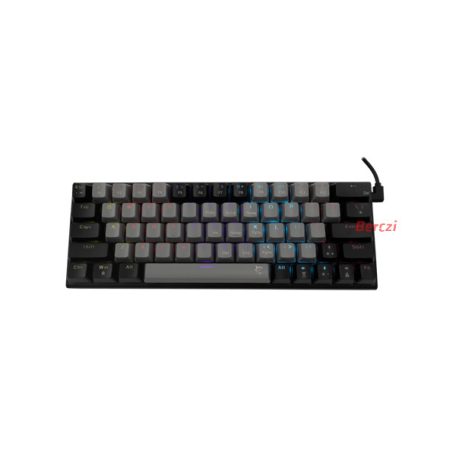 WHITE SHARK GK-002711V2-G-B/R-US WAKIZASHI-2-G-B/R-US mech.bill.szürke/fekete angol,piros 63