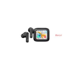   SBOX EB-TWS08-B Bbluetooth v:5.4 fülhallgató mikr.toucLCD, feket, BR+EDR+BLE