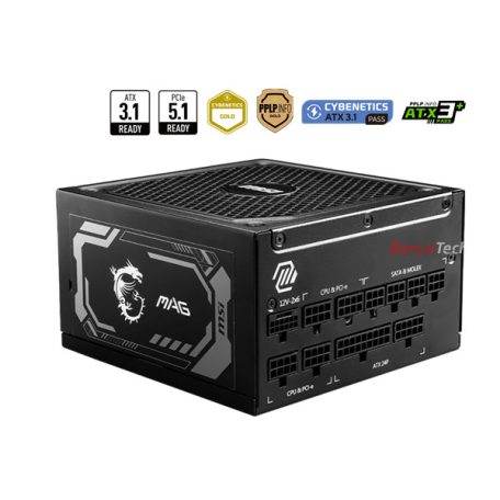 MSI Tápegység 1250W 80+ Gold moduláris, Gen 5.0