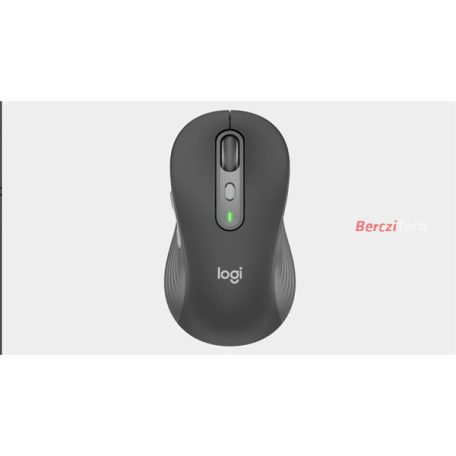 LOGITECH Egér - M750 Signature Plus Vezeték Nélküli Optikai (Large), Grafitszürke