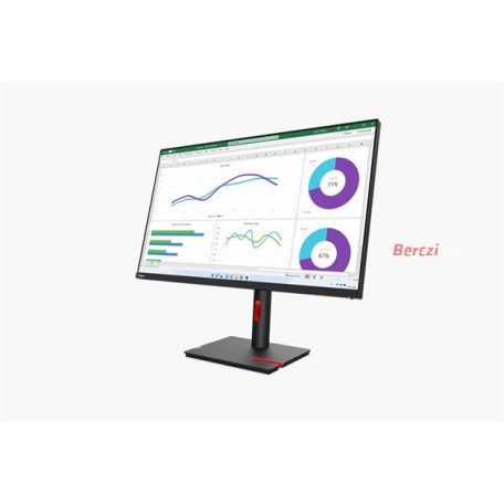 LENOVO Monitor - ThinkVision T32h-30; 31.5" QHD 2560x1440 IPS, 16:9, 1000:1, 350cd/m2, 4ms, HDMI, DP, USB Type-C, RJ45.