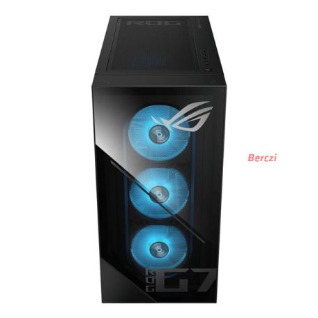 ASUS GAMER DT ROG GM700TZ-R9800X122W, Ryzen 7-9800X, 16GB, 2TB M.2, RTX 5080 16GB, WIN11H, Fekete