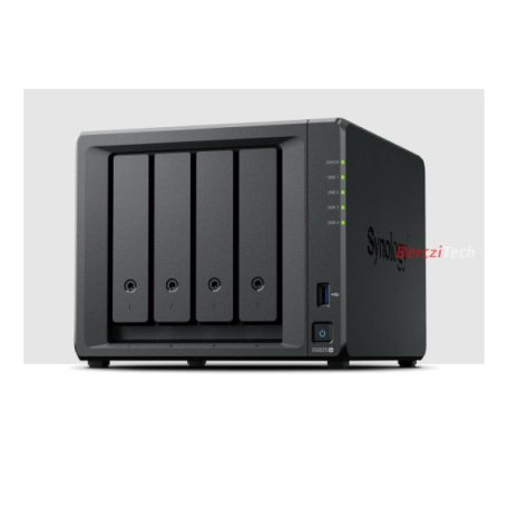 SYNOLOGY NAS 4 Fiókos AMD Ryzen V1500B 4x2,2GHz, 4GB DDR4 ECC, 2x2,5GbE, 2xUSB3.2 - DS925+