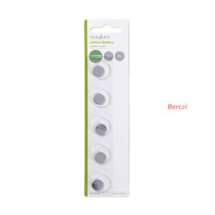 Nedis BALCR12205BL 3V lítium gombelem CR1220, 5db/csomag