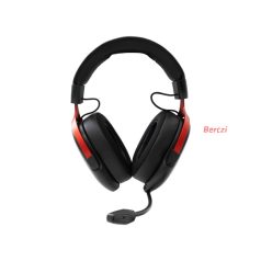   White Shark FOX-B, GH-2445B, gamer fejhallgató, mikrofonnal, fekete