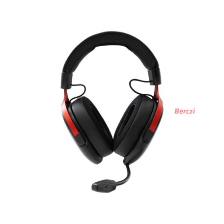 White Shark FOX-B, GH-2445B, gamer fejhallgató, mikrofonnal, fekete