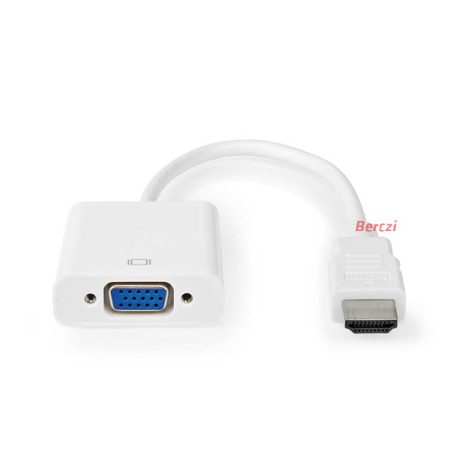 Nedis CCGB34900WT02 HDMI - VGA adapter