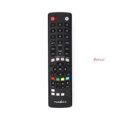   Nedis TVRC2310BK univerzális TV / műholdvevő távirányító, Amazon Prime, Disney+, Netflix, Google Play, Youtube gomb