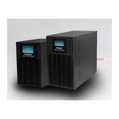  iPOWER UPS, 3000VA, 3000W, 8x IEC C13 + 1x  C19 SNMP/USB/RS-232, szünetmentes tápegység, LCD kijelző, AVR, online, tower