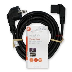   Nedis CEGL10020BK30 táp kábel IEC-320-C13, 3 x 1.00 mm, pipa csatlakozó, hossz 3m