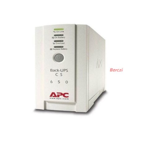 APC Back-UPS BK650EI (CS) (3+1 IEC13) 650VA (400 W) 230V Power-Saving OFFLINE szünetmentes tápegység, torony - USB inter