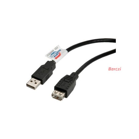 ROLINE kábel USB A-A Hosszabbító 2m